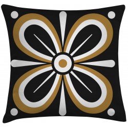 BARONES Çiçek Desenli 45x45 cm Kırlent Kılıfı