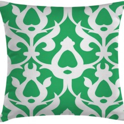 MOS GREEN Mozaik Desenli Yeşil 45x45 cm Kırlent Kılıfı