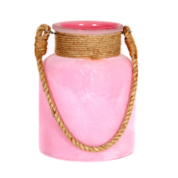 HYERES Pembe Cam Mumluk