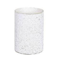 KAVLA Antik Beyaz Mumluk