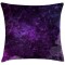 PURPLE RAIN Yağmur Desenli Mor 45x45 cm Kırlent Kılıfı