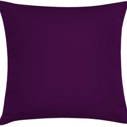 PURPLE Düz Renk Mor 45x45 cm Kırlent Kılıfı