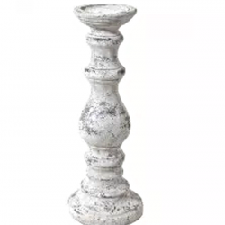 MOVA Antik Gri Şamdan