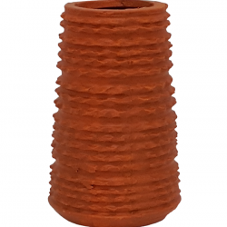 Ridged Stone Seramik Vazo