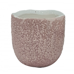 Rough Raku Seramik Vazo