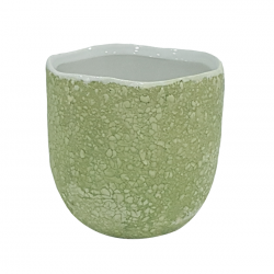 Rough Raku Seramik Vazo