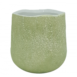 Rough Raku Seramik Vazo