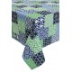 MOSAIC Karışık Mozaik Desenli Mavi-Yeşil 160x220 cm Masa Örtüsü