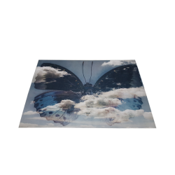 BUTTERFLY 110x160 cm Dijital Baskı Halı