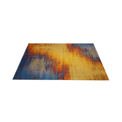 ORANGE 140x220 cm Dijital Baskı Halı